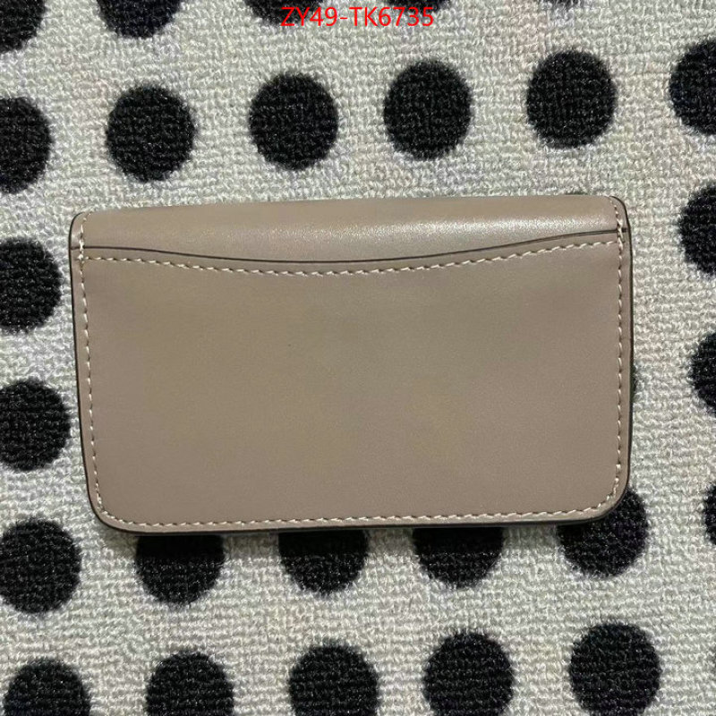 Coach Bags(4A)-Wallet unsurpassed quality ID: TK6735 $: 49USD,