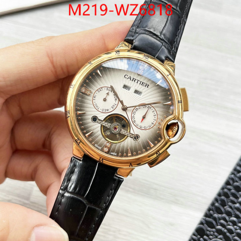 Watch(TOP)-Cartier replica every designer ID: WZ6818 $: 219USD