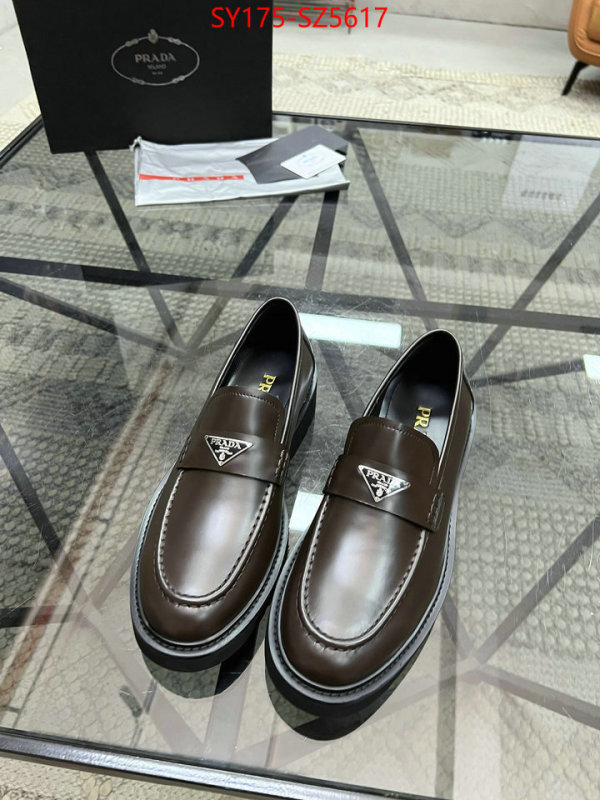 Men shoes-Prada aaaaa+ replica ID: SZ5617 $: 175USD
