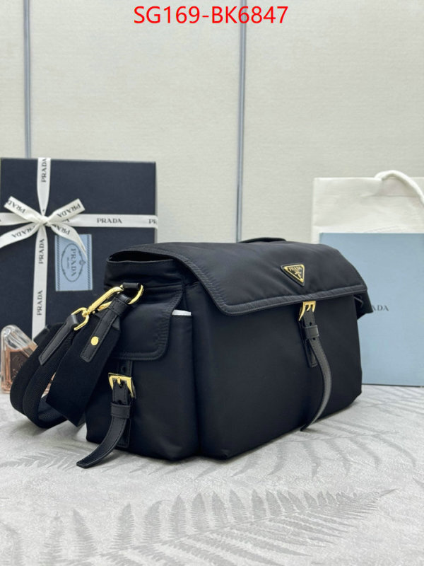 Prada Bags(TOP)-Crossbody- highest quality replica ID: BK6847 $: 169USD,