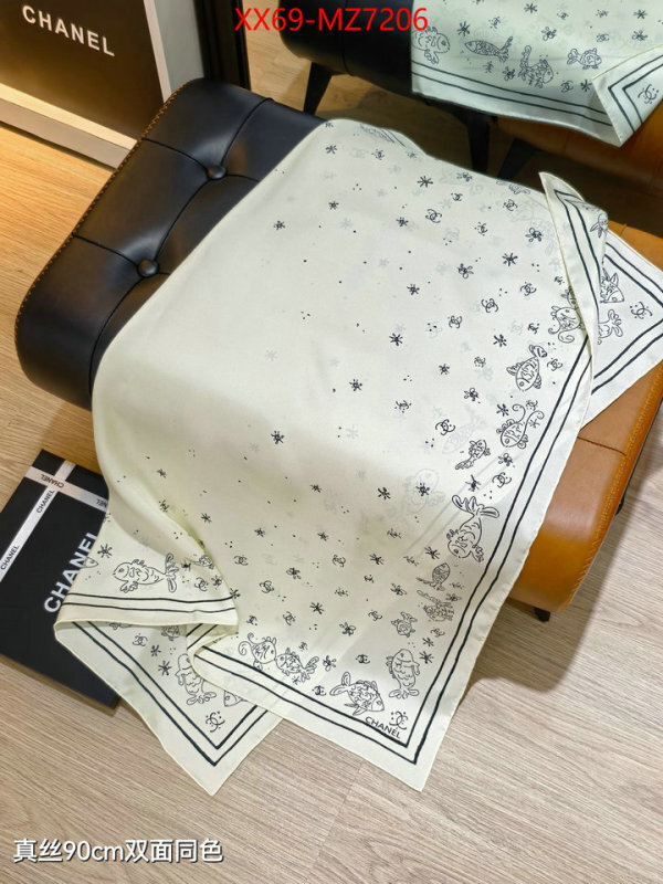 Scarf-Chanel buy 2024 replica ID: MZ7206 $: 69USD