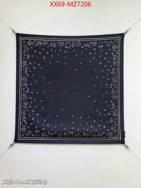 Scarf-Chanel buy 2024 replica ID: MZ7206 $: 69USD