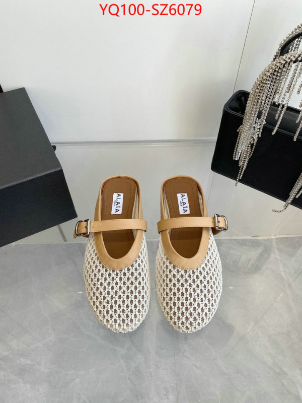 Women Shoes-ALAIA top grade ID: SZ6079 $: 100USD