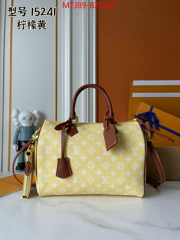 LV Bags(4A)-Speedy- fake high quality ID: BZ6401 $: 89USD,