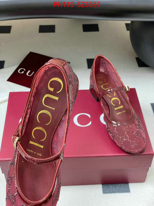 Women Shoes-Gucci first top ID: SZ6697 $: 119USD