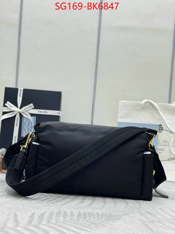 Prada Bags(TOP)-Crossbody- highest quality replica ID: BK6847 $: 169USD,