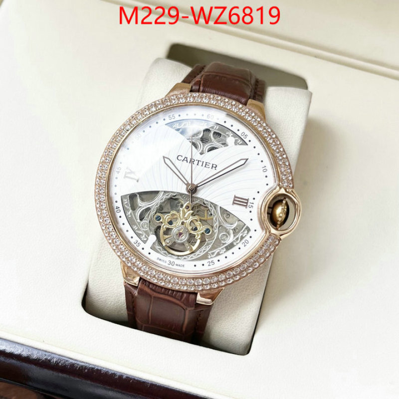 Watch(TOP)-Cartier replica every designer ID: WZ6819 $: 229USD