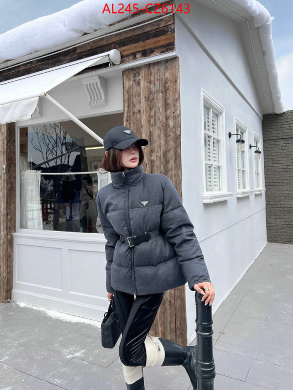Down jacket Women-Prada fake high quality ID: CZ6143 $: 245USD