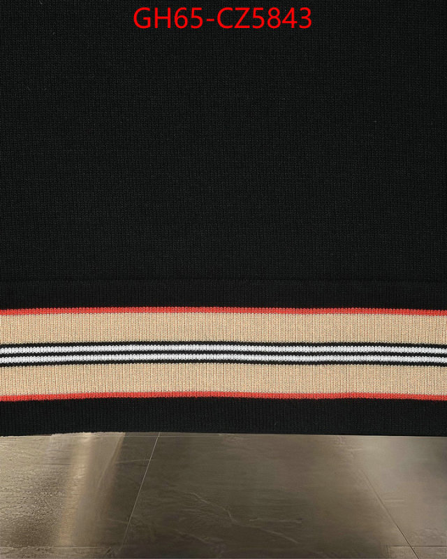 Clothing-Burberry best quality fake ID: CZ5843 $: 65USD