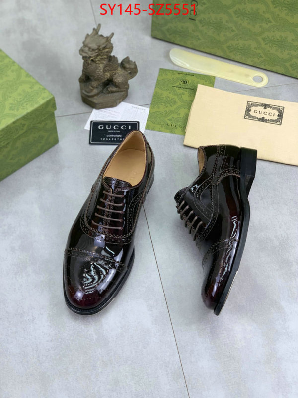 Men Shoes-Gucci best wholesale replica ID: SZ5551 $: 145USD