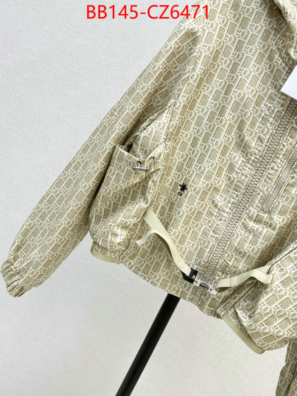 Clothing-Dior aaaaa quality replica ID: CZ6471 $: 145USD