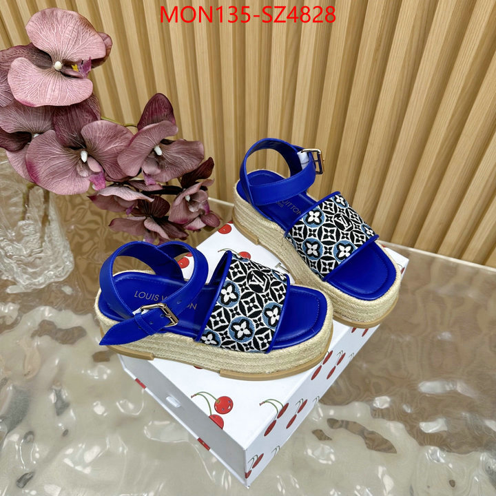 Women Shoes-LV wholesale replica shop ID: SZ4828 $: 135USD
