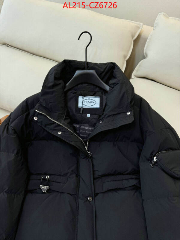 Down jacket Women-Prada replica wholesale ID: CZ6726 $: 215USD