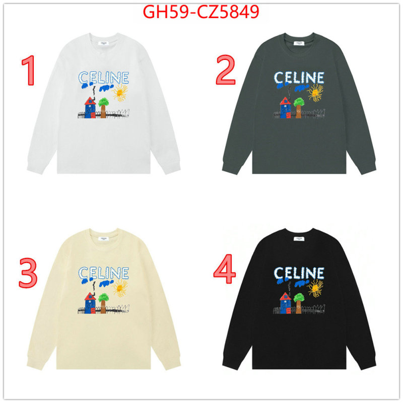 Clothing-Celine quality aaaaa replica ID: CZ5849 $: 59USD