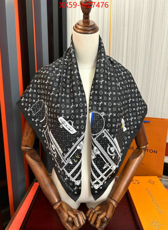 Scarf-LV top quality replica ID: MZ7476 $: 59USD