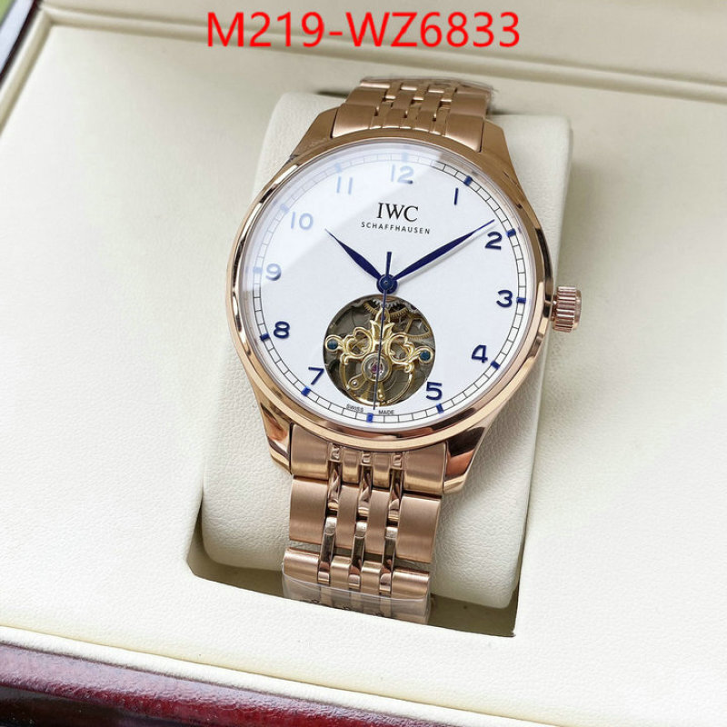 Watch(TOP)-IWC best replica ID: WZ6833 $: 219USD