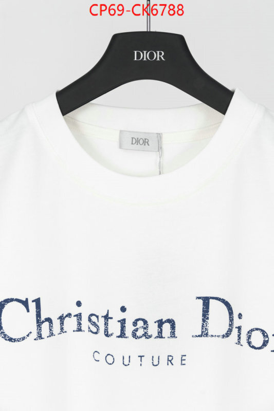 Clothing-Dior highest quality replica ID: CK6788 $: 69USD