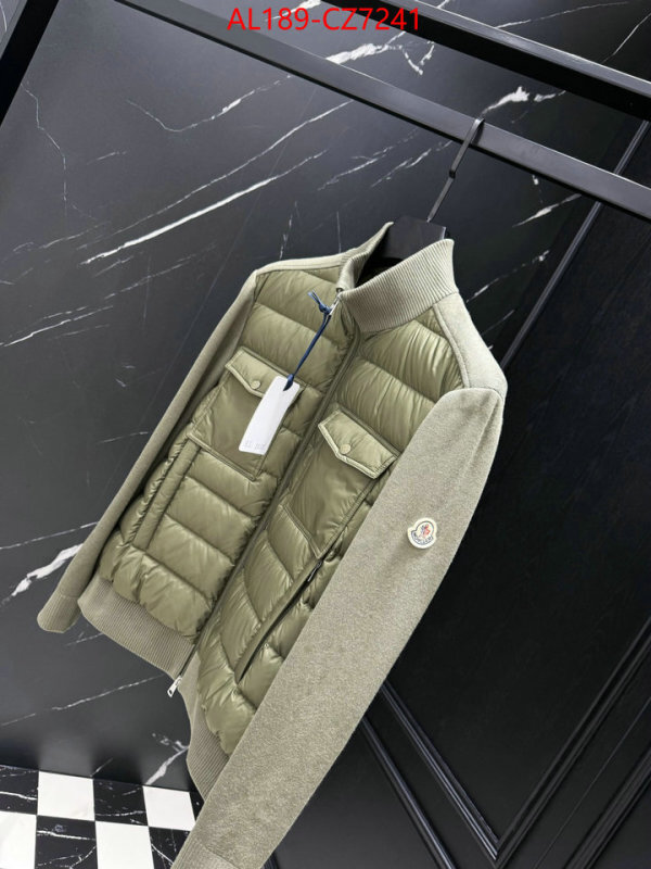 Down jacket Men-Moncler what is a counter quality ID: CZ7241 $: 189USD