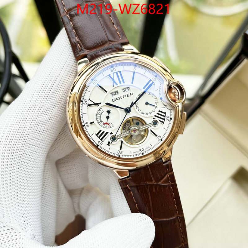 Watch(TOP)-Cartier we curate the best ID: WZ6821 $: 219USD