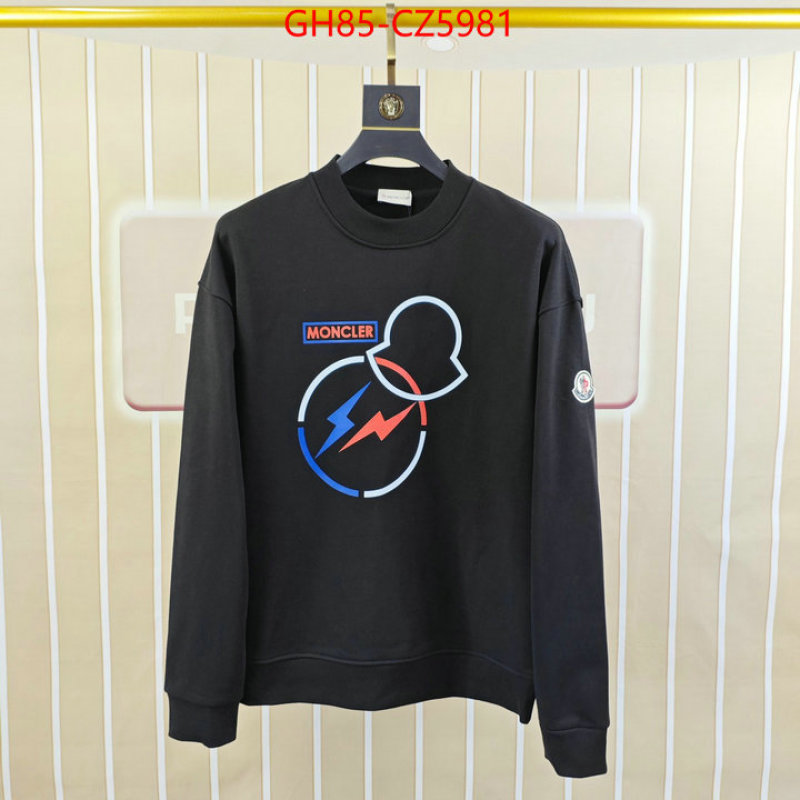 Clothing-Moncler aaaaa+ replica designer ID: CZ5981 $: 85USD