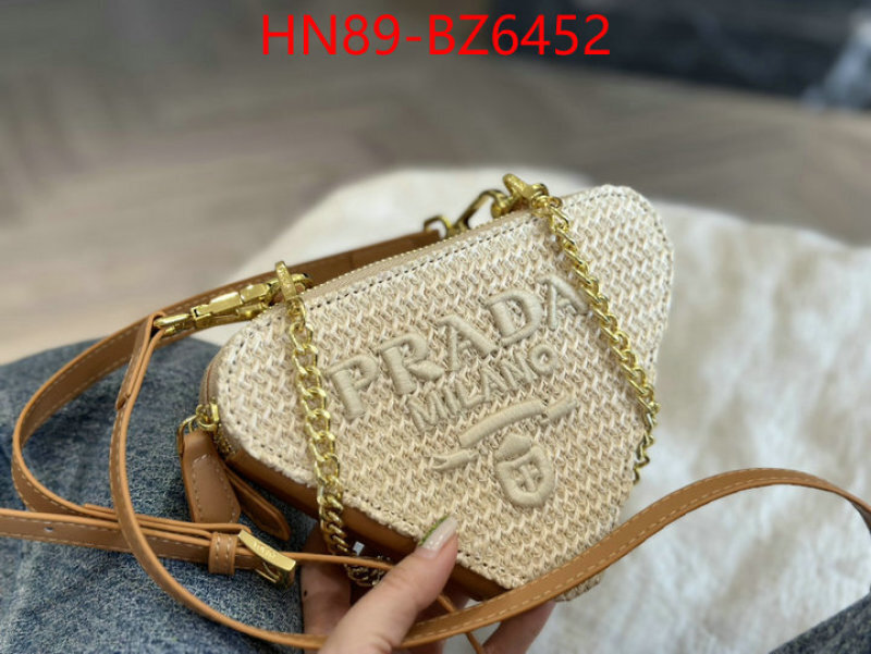Prada Bags(4A)-Crossbody- top 1:1 replica ID: BZ6452 $: 89USD,