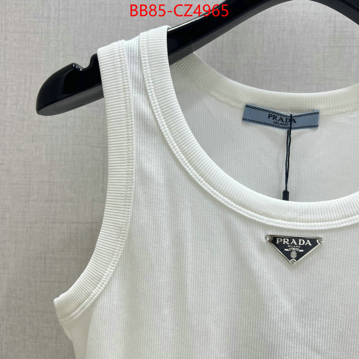 Clothing-Prada high quality designer replica ID: CZ4965 $: 85USD