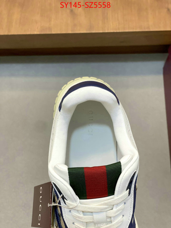 Men Shoes-Gucci what is a 1:1 replica ID: SZ5558 $: 145USD