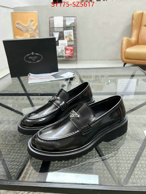 Men shoes-Prada aaaaa+ replica ID: SZ5617 $: 175USD