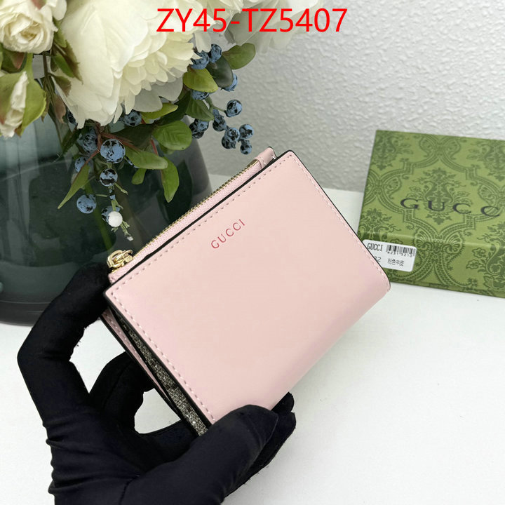 Gucci Bags(4A)-Wallet- the best quality replica ID: TZ5407 $: 45USD,