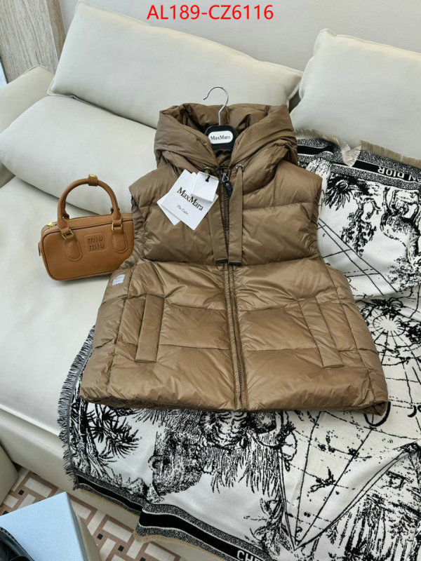 Down jacket Women-MaxMara best luxury replica ID: CZ6116 $: 189USD