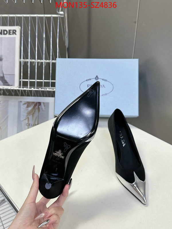 Women Shoes-Prada 2024 luxury replicas ID: SZ4836 $: 135USD