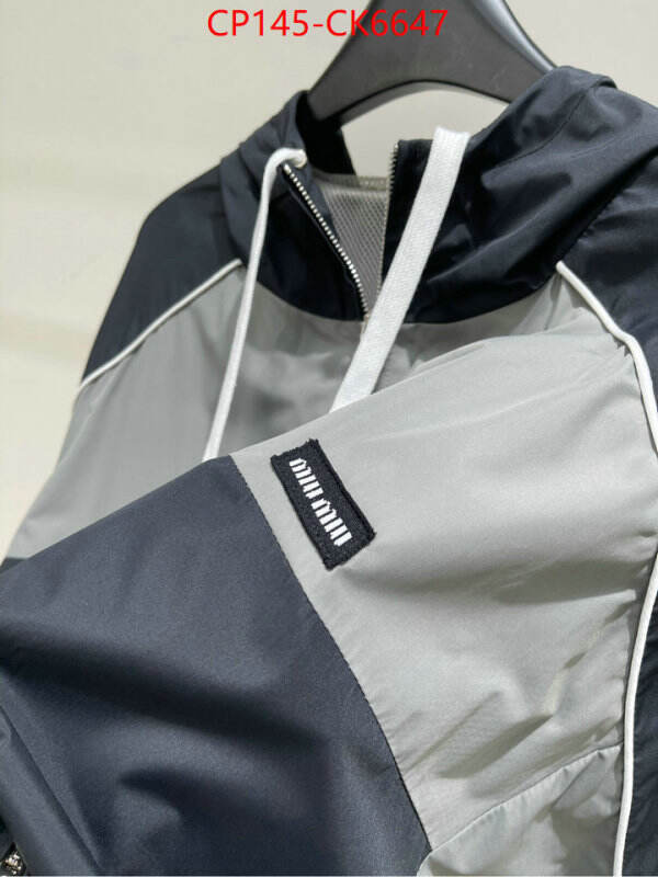 Clothing-MIU MIU new 2024 ID: CK6647 $: 145USD