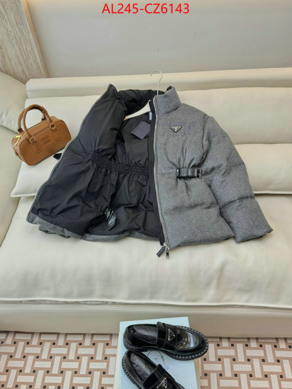 Down jacket Women-Prada fake high quality ID: CZ6143 $: 245USD