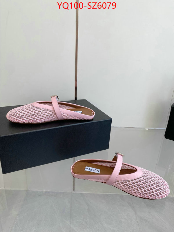 Women Shoes-ALAIA top grade ID: SZ6079 $: 100USD