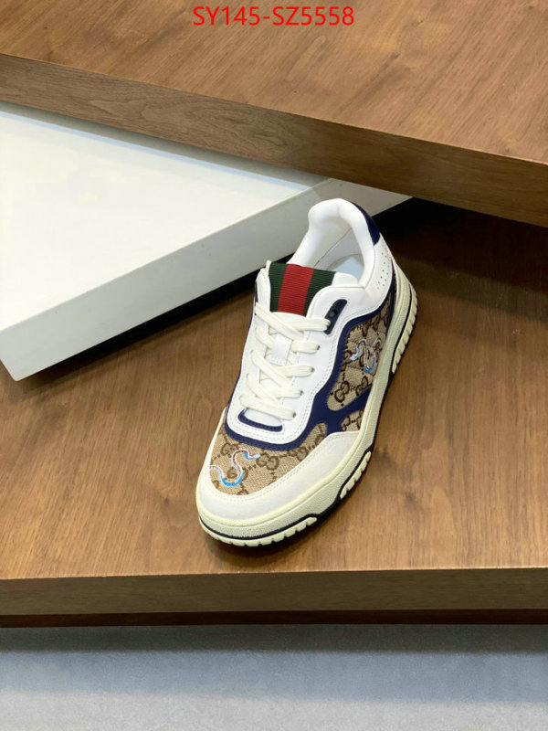 Men Shoes-Gucci what is a 1:1 replica ID: SZ5558 $: 145USD