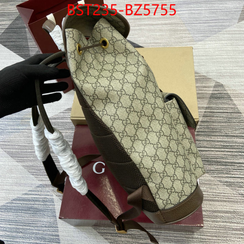 Gucci Bags(TOP)-Backpack- fashion designer ID: BZ5755 $: 235USD,