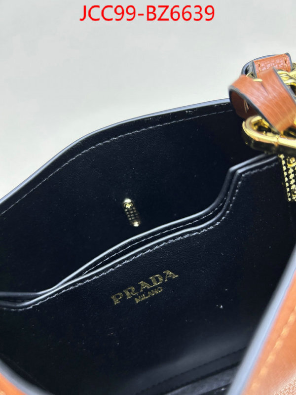 Prada Bags(4A)-bucket bag luxury 7 star replica ID: BZ6639 $: 99USD,