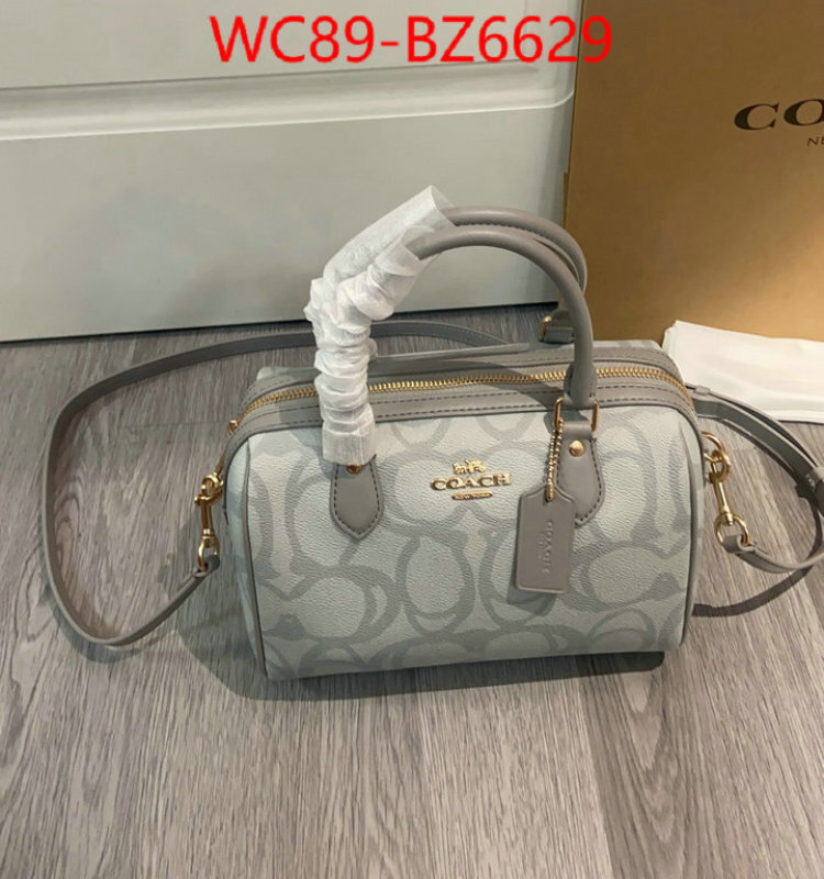Coach Bags(4A)-Crossbody- what is a 1:1 replica ID: BZ6629 $: 89USD,