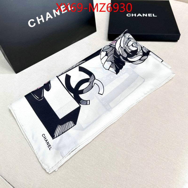 Scarf-Chanel top quality fake ID: MZ6930 $: 69USD
