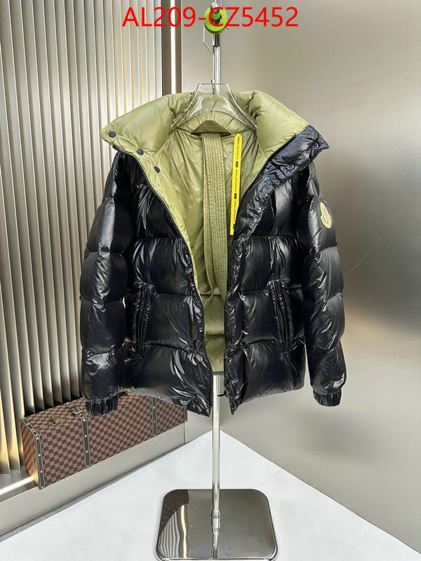 Down jacket Men-Moncler luxury cheap ID: CZ5452 $: 209USD