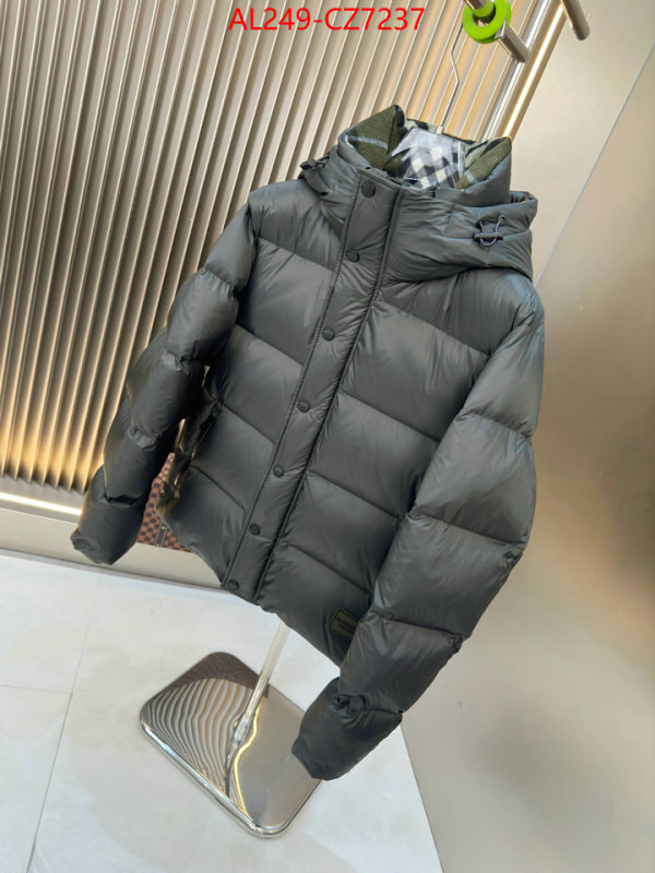 Down jacket Men-Burberry replica 1:1 high quality ID: CZ7237 $: 249USD
