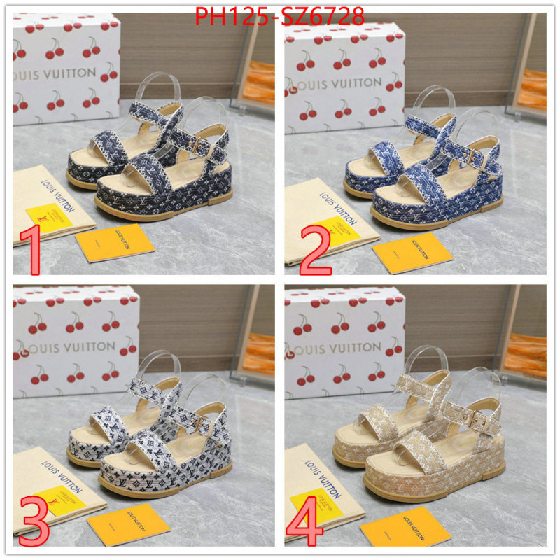 Women Shoes-LV wholesale designer shop ID: SZ6728 $: 125USD