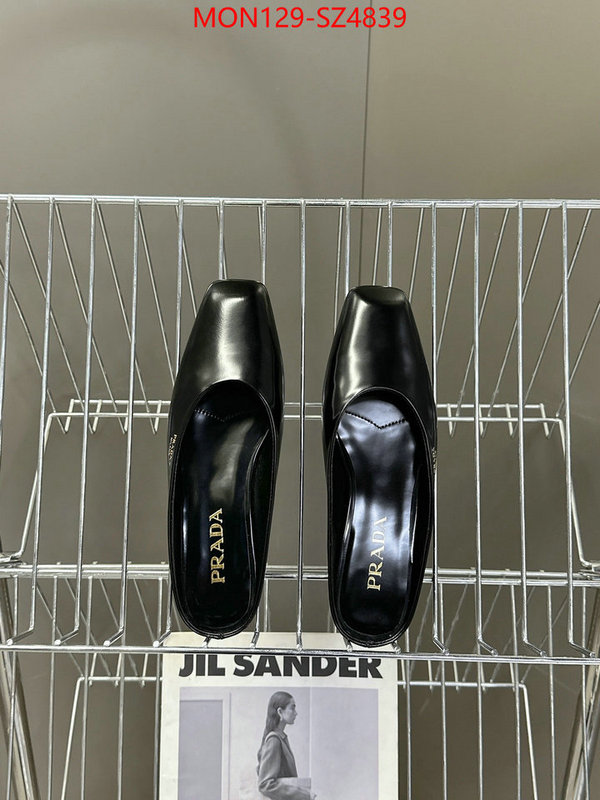 Women Shoes-Prada luxury 7 star replica ID: SZ4839 $: 129USD