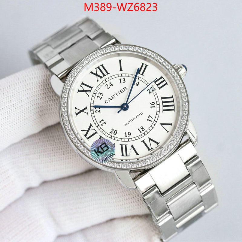 Watch(TOP)-Cartier how to buy replcia ID: WZ6823 $: 389USD