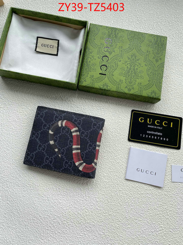 Gucci Bags(4A)-Wallet- buy high-quality fake ID: TZ5403 $: 39USD,