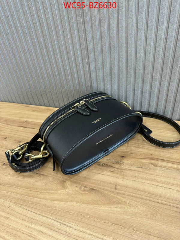 Coach Bags(4A)-Crossbody- fake ID: BZ6630 $: 95USD,