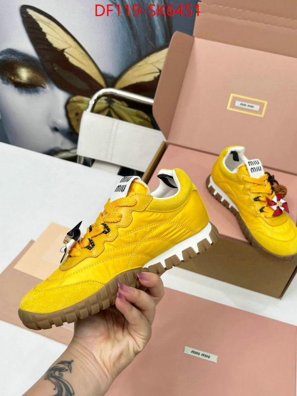 Women Shoes-Miu Miu quality replica ID: SK6451 $: 119USD