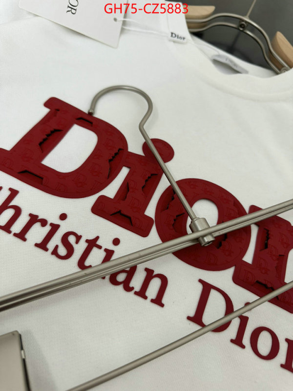 Clothing-Dior high quality 1:1 replica ID: CZ5883 $: 75USD