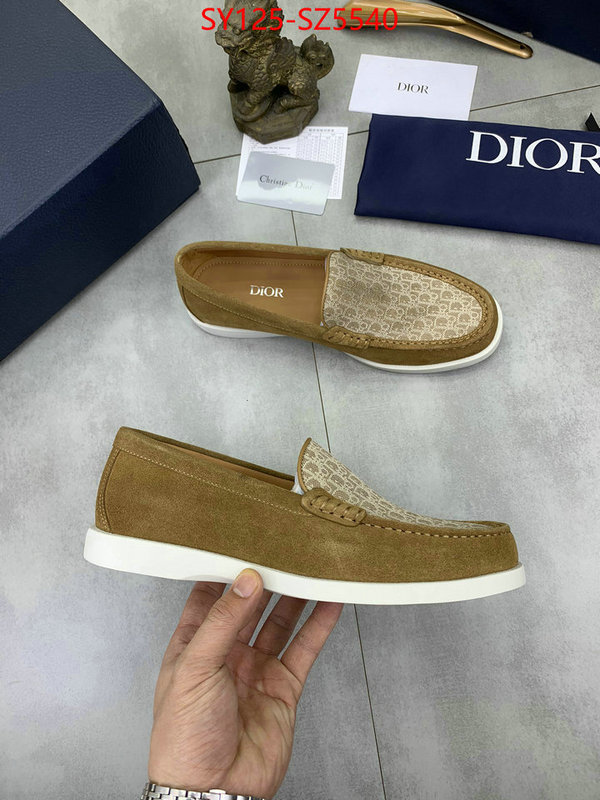 Men shoes-Dior top ID: SZ5540 $: 125USD