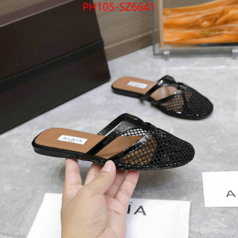 Women Shoes-ALAIA aaaaa+ quality replica ID: SZ6641 $: 105USD